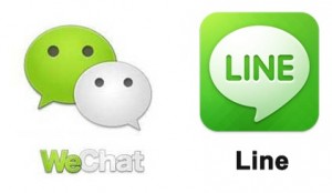 wechat-whatsapp-line