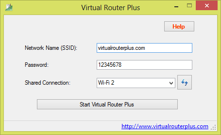 VirtualRouterPlusScreenshot